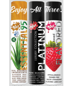 3 PACK SAMPLER (1OZ ESSENTIAL95, PLATINUM, STRAWBERRY) 1 Fl. Oz./30mL x 3