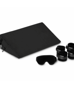 Black Label Wedge W/Cuffs Black
