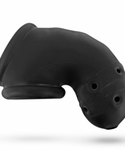 AIRLOCK, air-lite vented chastity, BLACK ICE