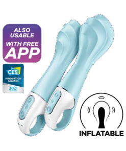 Air Pump Vibrator 5+ Blue