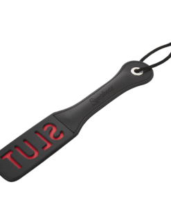 12” Leather Slut Impression Paddle